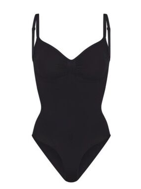 SKIMS SEAMLESS SCULPT BREIF BODYSUIT BLACK ONYX XL NEW WITHOUT TAGS